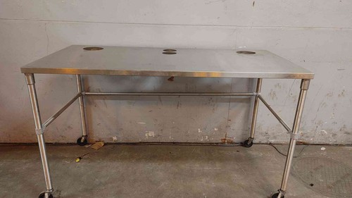 Stainless steel lab table - stainless,