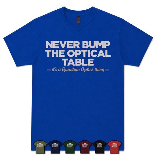 Never bump the - never,