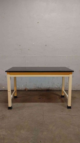 Black epoxy table lab desk - 5',