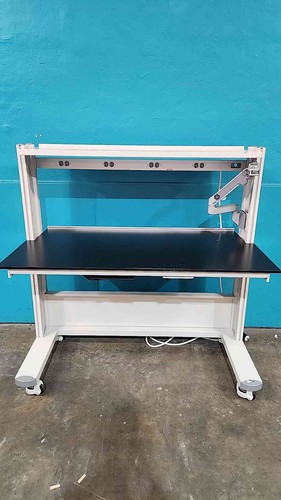 Rolling lab desk table - lab, desk/table